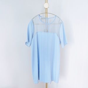 Brand new with tag NEON ROSE sky blue midi dress